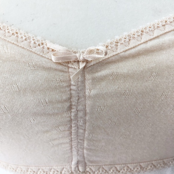 $10 or 2/$15 Vintage Warner’s Love That Cotton Cream Strapless Tube Bra 34 A-B-C - Picture 5 of 9
